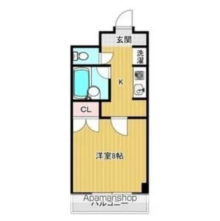 セントラルヴィレッジ【4階】の間取り