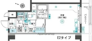 フェニックス目黒弐番館【5階】の間取り