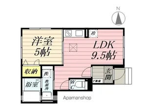 レトアール小山【103号室】の間取り