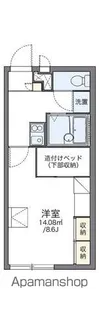 レオパレスホープ【2階】の間取り