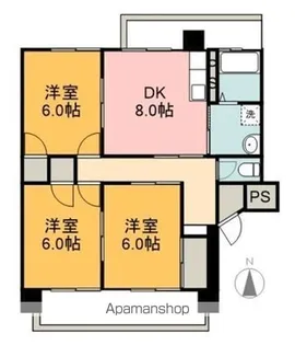 あいマンション【303号室】の間取り