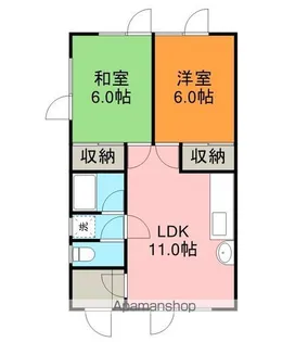 HASHIYA HEIGHTS【2階】の間取り