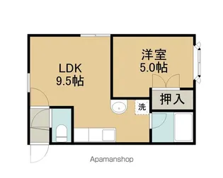 アバランチⅡ【301号室】の間取り