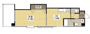 メゾンアンソレイエ【4階】の間取り