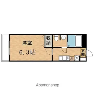 ソフィア永山【3階】の間取り
