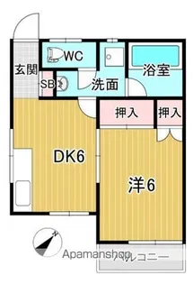 LUCE.F高取(旧レジデンスヤスダⅢ)【201号室】の間取り