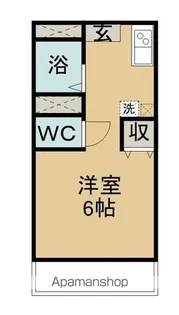 マンション朝倉【303号室】の間取り