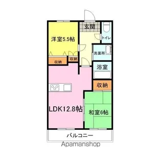 アドバンス21ベイスクエアコンコルディア【705号室】の間取り