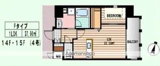 ロイヤル博多駅南【14階】の間取り