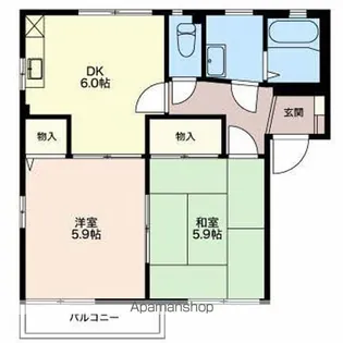 セフィーラ小島Ⅱ【1階】の間取り