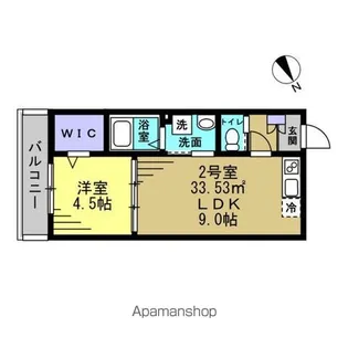 アミークス【1階】の間取り