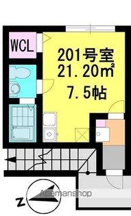 ラ・ヴィータ・フェリーチェ新鎌ヶ谷【201号室】の間取り