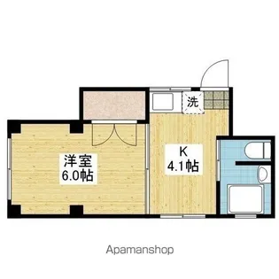 アルトヴェールⅡ【401.号室】の間取り