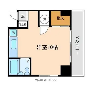 ライオンズマンション台町【1階】の間取り