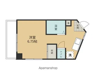 GREENPIANAGASHIMA【3階】の間取り