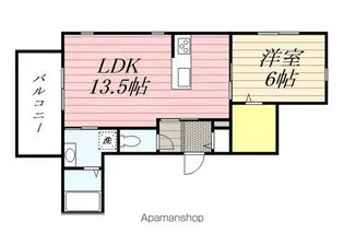ヴィブレイン博多【301号室】の間取り