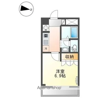 プランドールK【2階】の間取り