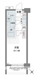 エコロジー都立大学レジデンス【6階】の間取り