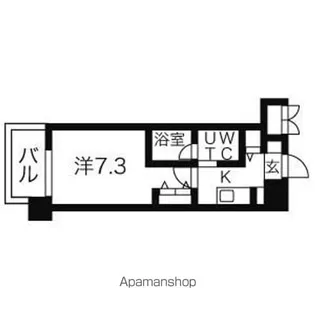 アーデン上社【4階】の間取り