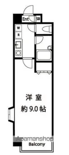 GRANPASEO新宿中井【401号室】の間取り