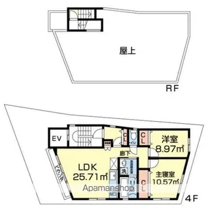 MAILE【4階】の間取り