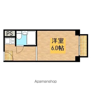 ステュディオ堺フェニックス【726号室】の間取り