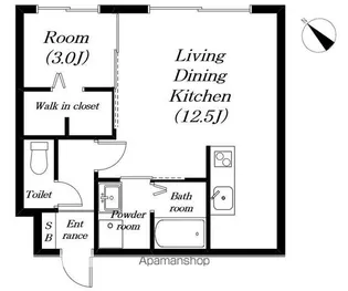 ガローファノ【2階】の間取り