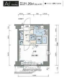 ヴェルト墨田ノース【7階】の間取り
