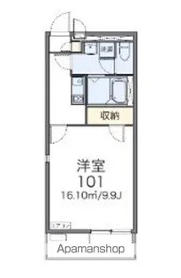 レオネクストカーサKASAI1【3階】の間取り