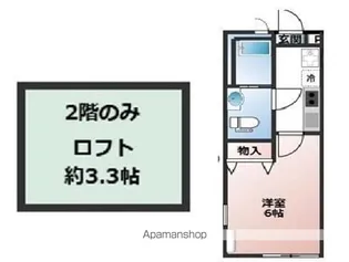 GREEN COMMONS【2階】の間取り