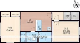 VORT瀬田レジデンス(防音マンション)【3階】の間取り