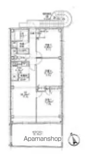 ピースコート池袋【3階】の間取り