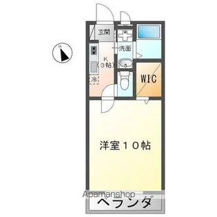 ハイツ・AKUA【2階】の間取り