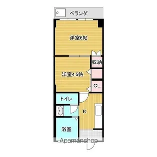 守山プラザ【4階】の間取り