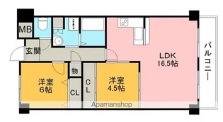 3LDKの間取り画像