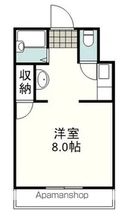 ロイヤルパークハイム【2階】の間取り