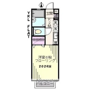 YKL FLAT【2階】の間取り