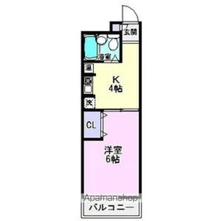 大観荘【301号室】の間取り