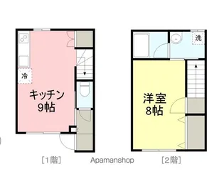 アメニティタウン春日山A【2号室】の間取り