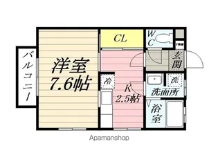 メゾン・プリマベーラ【2階】の間取り