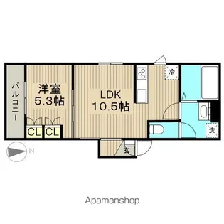 プラネッツ【3階】の間取り