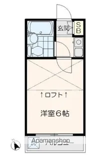 ツインハウス【2階】の間取り