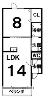 スペース8【3階】の間取り