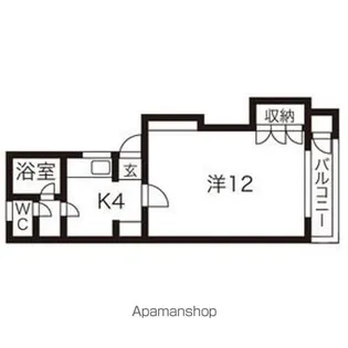 フレグランスA【2階】の間取り