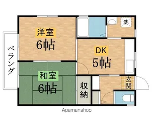 シティパル【1階】の間取り