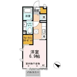 メゾン・ド・プランセス【1階】の間取り