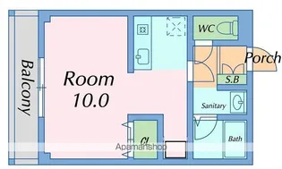 フェイム瀬田【2階】の間取り
