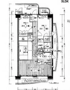 モアクレスト小竹向原【210号室】の間取り