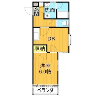 グローリィハイツ【202号室】の間取り