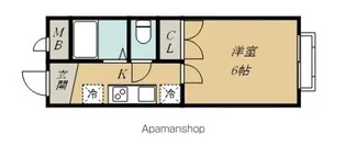 メゾンプラネット台原【2階】の間取り